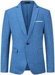 YFFUSHI Men' Slim Fit Casual Blazer