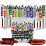 15 Piece Game Jerky Alligator-elk-buffalo-kangaroo-ostrich-pheasant-venison-wild Boar Gift