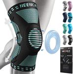 NEENCA Knee Braces for Knee Pain Relief, Compression Knee Sleeves with Patella Gel Pad & Side Stabilizers, Knee Support for Weightlifting, Running, Workout, Arthritis, Meniscus Tear, Men Women. ACE-53