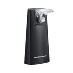 Hamilton Beach Extra-Tall Electric Automatic Can Opener with Easy-Clean Detachable Cutting Lever, Cord Storage, Knife Sharpener, Black (76702)