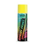 RESIL VISTA Spray Paint Canary Yellow 400 Ml (290 G)|Quick Drying With Gloss Finish For Metal, Wood, Walls|Acryllic Spray Paints