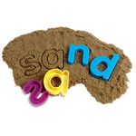 Learning Resources Sand Moulds - Lowercase Alphabet