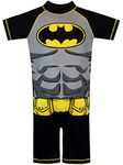 DC Comics Boys Batman Swimsuit Black 3-4 Years