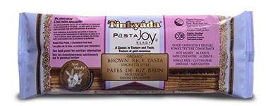Tinkyada Organic Spaghetti, Brown Rice Pasta, 340g (Pack of 1)