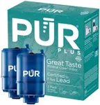 PUR RF9999 MineralClear Faucet Water Filter Replacement for Filtration Systems, 2-Pack, Blue, 2 Count (Pack of 1)