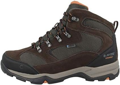 Hi-Tec Men's Storm Waterproof Hiking Boots, Brown Dark Chocolate Dark Taupe Burnt Orange 041, 10 UK