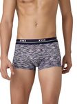 XYXX Men's Modal Trunks (Pack of 1) (XYTRNK76S_Blue & White_S)