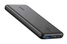 Anker Power Bank, 313 Portable Charger (PowerCore Slim 10K) 10000mAh Battery Pack with High-Speed PowerIQ Charging Technology for iPhone, Samsung Galaxy, and More