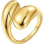YADUDA Gold Rings for Women Minimal