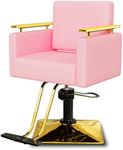 Baasha Luxury Gold Salon Chair with