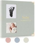 Keepsake Baby Memory Book for Boys and Girls – Timeless First 5 Year Baby Book With Photoslots – Cute Baby Journal Scrapbook or Photo Album - A Milestone Book to Record Every Event from Birth to Age 5