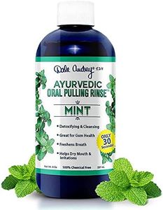 Dale Audrey Oil Pulling for Teeth and Gums | Made in USA Mint Flavored Organic Sesame Oil Pulling| Ayurvedic Oil Pulling Rinse to Whiten Your Teeth & Freshen Your Breath