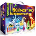 UNGLINGA 150 Experiments Science Kits for Kids, S.T.E.M Educational Toys for Boys Girls Birthday Gift Ideas, Volcano, Chemistry Scientist Set