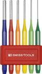 PB Swiss Rainbow Pin Punch Set, 2-8 mm (6 Pieces)