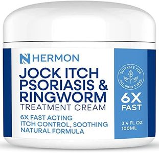 Jock Itch Antifungal Cream, Psoriasis Cream, Ringworm Treatment for Humans, Psoriasis Treatment, Psoriasis Scalp Treatment, Ringworm Cream for Humans, Foot & Body Balm, Provides Soothing Relief-100g