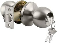 BESTTEN Keyed Entry Door Knob with 