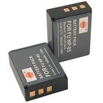 DSTE NP-85 Li-ion Battery Compatible with Fujifilm FinePix SL1000 SL240 SL260 SL280 SL300 SL305 (Pack of 2)