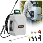 3-Gal Lawn Garden Sprayer Compatible with Makita 18V Battery (Tool Only), 79 Psi Backpack Pump Sprayer, Translucent Water Tank, Adjustable Pressure, for Spraying Plants, Watering, Weeds, Cleaning