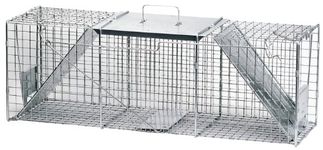 Havahart 1045 Live Animal 2-Door Raccoon, Stray Cat, Opossum, and Groundhog Cage Trap