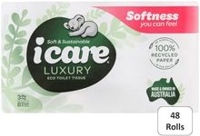 icare 3 ply Single Length Toilet Ti