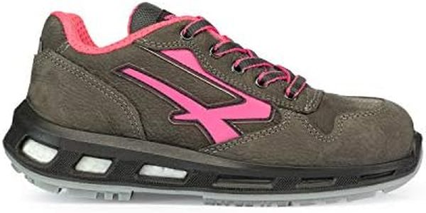 U-Power Red Lion Candy, Scarpe Antinfortunistiche Unisex, Scarpe da Ginnastica in Pelle Leggere, Flessibili, Antiperforazione, con Suola Infinergy, con Puntale in Alluminio (39)