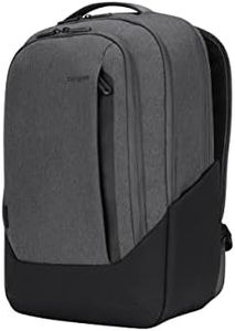 Targus Cypress Hero Backpack with EcoSmart Designed for Business Traveler and School fit up to 15.6-Inch Laptop/Notebook, Gray (TBB58602GL)