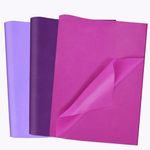 ZCOINS 60 Sheets 20”x14” Purple Col