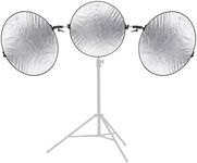 NEEWER Triple Reflector Holder with