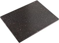 Midnight Granite Cutting Board Black Marble Cutting Board 16"L x 12"W x 0.4"Th Stone Cutting Board With Non-Slip Pads Granite Slab Marble Pastry Board Marble Chopping Board