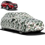 AutoGuys KR-I 100% Waterproof Car Cover Fabric for Kia Seltos [Year 2019 Onwards] - Dust & UV Proof Car Cover with Soft Cotton Flock Layer Inside for Paint Protection