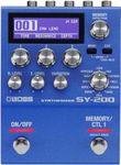 BOSS SY-200 SYNTHESIZER EFFECTS PEDAL – Advanced BOSS Polyphonic Guitar Synth Technology in a Streamlined 200 Series Pedal for any Guitar or Bass – Full MIDI I/O – 128 Memories – 171 Synth Sounds