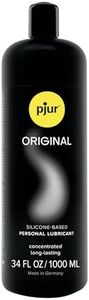 pjur Original Silicone Based Lubricant, Premium Lube for Men, Women & Couples, Odorless, 1L / 34 fl.oz
