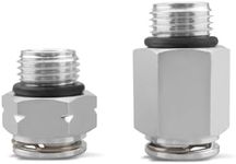 Automatic Transmission Cooler Line Fittings, Trans Oil Cooler Line Connectors Fit for Chevy Impala 2004-2011, Uplander 2005-2009, Malibu 2006-2007, Venture 2004-2005, Monte Carlo 2004-2007