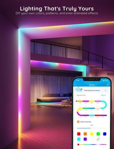 Govee RGBIC LED Strip Light 5m – Color Changing, Flexible Lighting