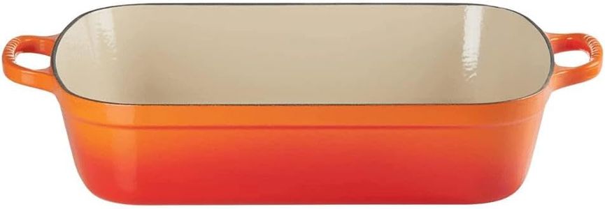 Le Creuset Cast Iron Roasting Dish 37cm – Volcanic Orange