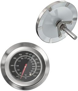 Grill Thermometer for Blackstone Tailgater 1555, BBQ Temperature Gauge for Blackstone 1555 Tailgater Griddle and Grill Combo, Replacement Part for 1550 On The Go Tailgator Grill Griddle