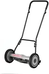 Great States 815-18 18-Inch 5-Blade Push Reel Lawn Mower, 18-Inch, 5-Blade, Grey