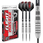 RED DRAGON Sidewinder: 30g Flightmaster - Tungsten Steel Darts with Flights and Stems