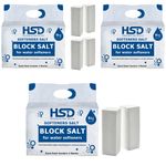 Block salt for water softeners, original pure food quality salt, softening salt block best for laundry kitchen dishwashing industrial & hotel use water softener salt block (3)