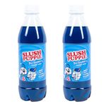 SLUSH PUPPiE Blue Raspberry Syrup - 2 x 500ml Bottles. For use with Domestic SLUSH PUPPiE Machines. Classic Taste of SLUSH PUPPiE. Genuine Slush Puppy Syrup from Fizz Creations.