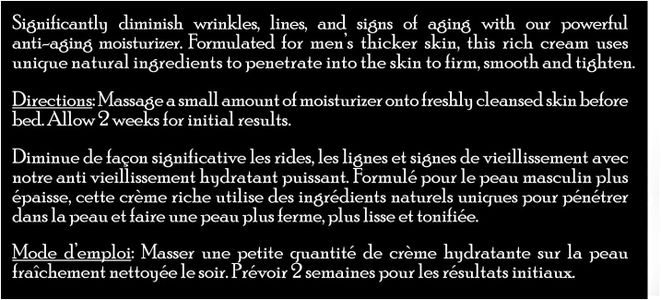 Brickell Men’s Anti-Aging Night Face Cream – Natural, Scented, 59mL