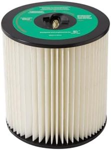CF Clean Fairy Vacuum Cleaner Filter Replacement for Dirt Devil CV2000 series 7-Inch Central Vac Filter 8106-01 For Vacuflo Tcs-5525 Royal CS400 CS620