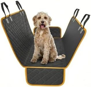 Active Pets Hammock Dog Back Seat Cover, Waterproof, Scratchproof, Nonslip Car/Truck/SUV Back Seat Protector