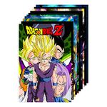 PAPER PLANE DESIGN Big Anime Unframe Posters - Dragon Ball Z Poster For Living Room Bedroom Office Students Room Walls Set Of 10 (12 x 18 Inches). (Poster)