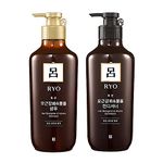 Heukunmo Hair Strengthen & Volume Shampoo Conditioner Sets 550ml x 2 + Comb Set