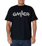 Gamer Heartbeat Video Games Graphic