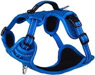 Rogz Handle Padded Control Dog Harness Blue Small