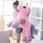 Adora Big Size Soft and Cuddly Stuffed Toy for Baby Boys and Girls - Pink Color (100 cm)