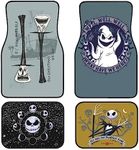 Oogie Boogie What We Have Here Floor Mats for Cars - Each Mats Different Patterns, Novelty Car Floor Mats Set of 4 Pieces, Universal Floor Liner Car Accessories Automotive Floor Mats