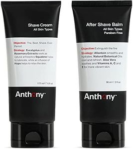 Anthony Shave Cream, 6 Fl Oz, and Anthony Aftershave Balm, 3 Fl Oz